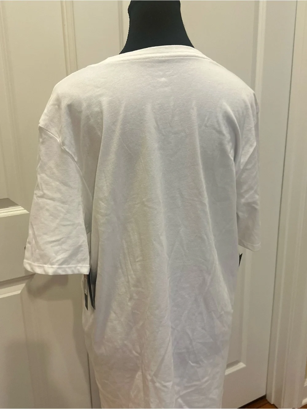 Jordan Men's White Tee with Black Jumpman Logo